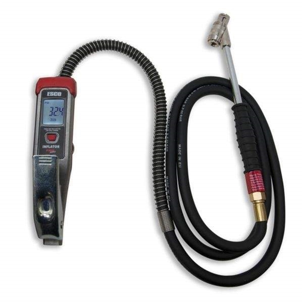 Esco HD Digital Tire Inflator with 6 Foot Hose and Angled Lock on Chuck 10962-L
